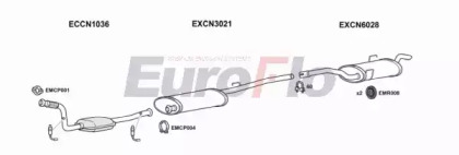 Система выпуска ОГ EuroFlo CNSYN20 6004B